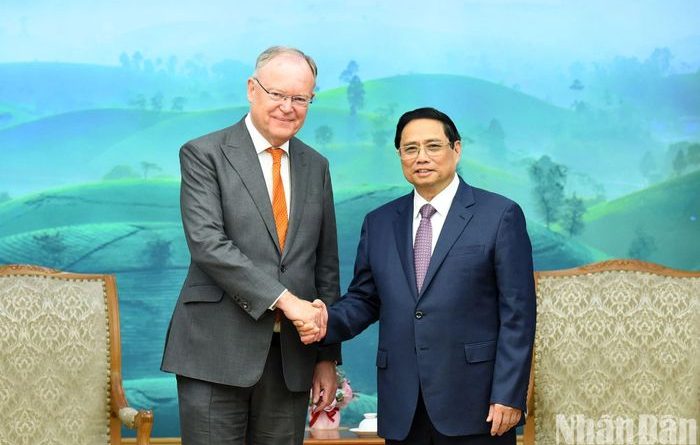 Thủ tướng Phạm Minh Chính tiếp Thủ hiến bang Niedersachsen, Cộng hòa Liên bang Đức