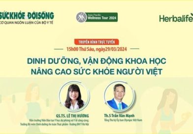 15h hôm nay Truyền hình trực tuyến: Dinh dưỡng, vận động khoa học – Nâng cao sức khỏe người Việt