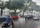 Cảnh báo dông lốc, mưa đá, mưa lớn cục bộ ở Hà Nội