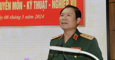 Thượng tướng Nguyễn Tân Cương chủ trì Hội nghị trao giấy chứng nhận chức danh sĩ quan chuyên môn-kỹ thuật-nghiệp vụ năm 2023