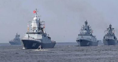 Nhóm tàu chiến Hạm đội Thái Bình Dương Nga tiến vào Vịnh Aden